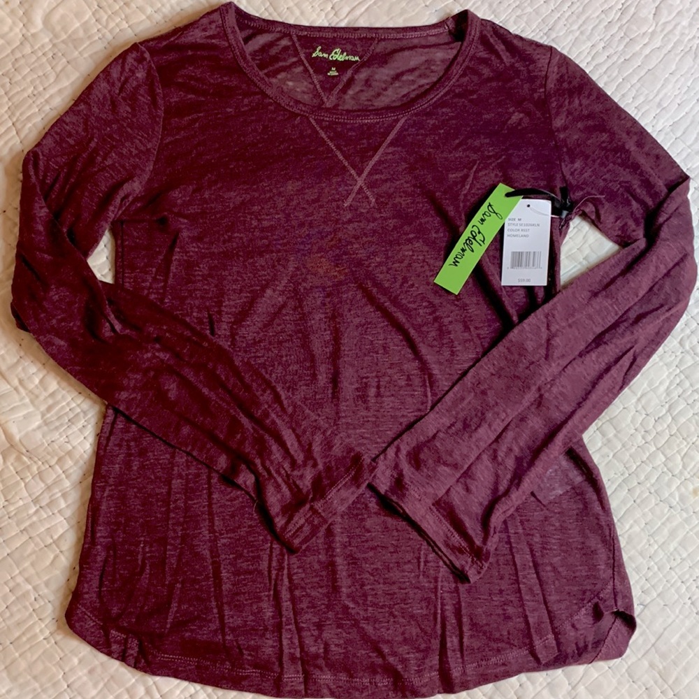 NWT SAM EDELMAN 100%linen shirt